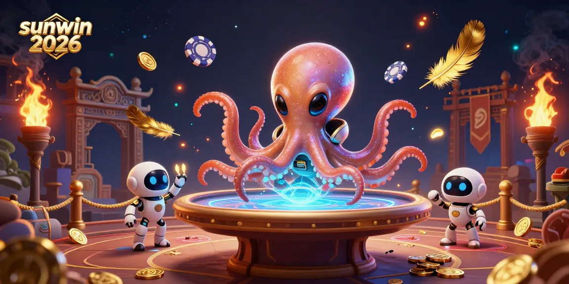 Experience thrilling gambling fun with sunwin 2026 showcasing a vibrant casino scene.